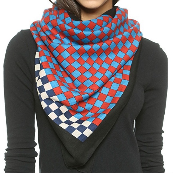 Marc By Marc Jacobs Accessories - Marc Jacobs Don’t Panic square scarf